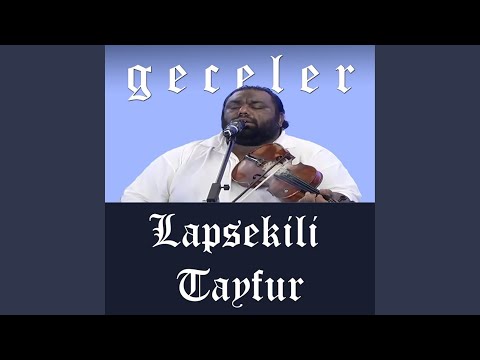 Lapsekili Tayfur - Geceler cover