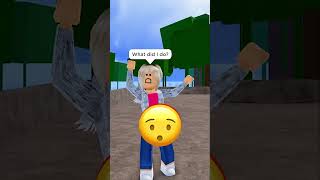 KIND KAREN HELPED BABY BACON But Got BANNED In Blox Fruits! 🐺 #shorts