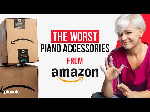 We Tested Piano Accessories from Amazon 📦 (Spoiler...They were awful)
