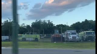 *OLD/REMASTERD/NO AUDIO* 2 airport rigs and a volusia county EX-Hazmat at george gideon auctioneers