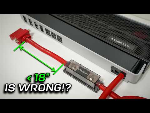 AVOID Electrical Issues! - Battery Terminal to Fuse Length EXPLAINED - Car Audio