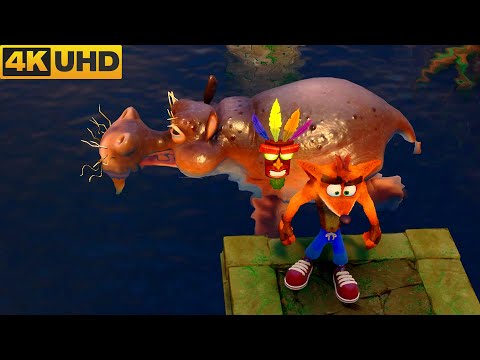 Crash Bandicoot 2 - N. Sane Trilogy ( Air Crash) Crystal Only [4K 60FPS].