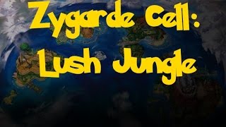 Zygarde Cell Location: Lush Jungle (Pokemon Sun/Moon)