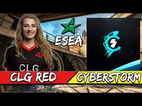 CLG RED VS CYBERSTORM - ESEA ADVANCED S33 - MATCH 13