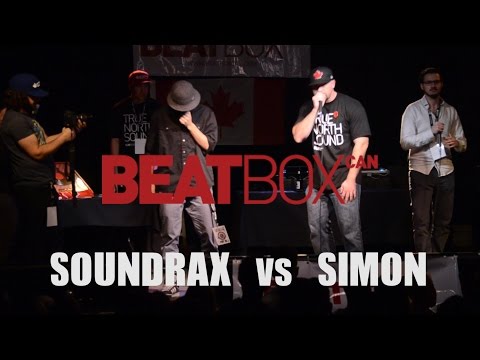 Soundrax vs Simon - 2015 Canadian Beatbox Champs - First Round