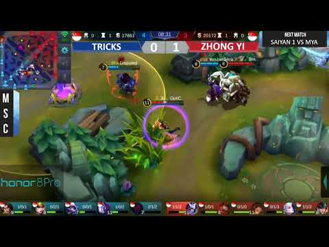 MSC Singapore Final: Zhongyi  VS  tricks