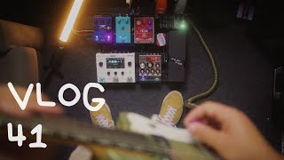 VLOG DO YOUNG #41 - Usando as Capturas da Ampero 2 Ao Vivo no Pedalboard, Gravando um EP com Gabs