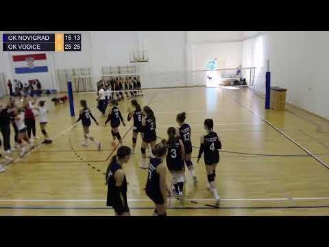 17.10.2021., PH ML. KADETKINJE, ZA 21. MJESTO, OK NOVIGRAD - OK VODICE