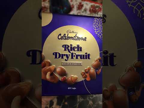 Cadbury Celebrations Rich Dry Fruit Collection ❤️ #shorts