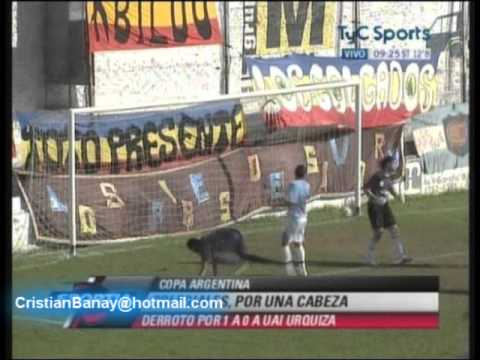 Colegiales 1 UAI Urquiza 0 Copa Argentina 2011-12 Resumen del partido