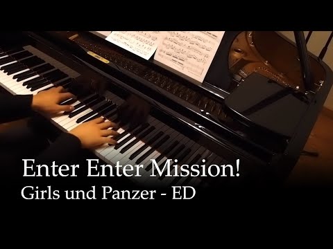 Enter Enter Mission! - Girls und Panzer ED [Piano]