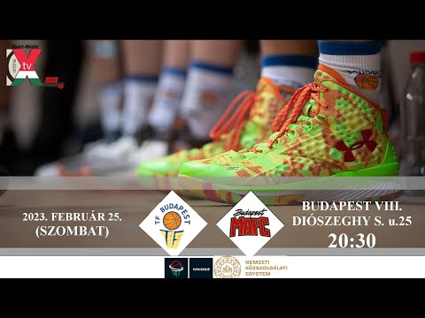 TF BUDAPEST - MAFC //NBI-B PIROS CS/ 22.FORDULÓ / LUDOVIKA ARÉNA  2023 FERUÁR 25. 20:30