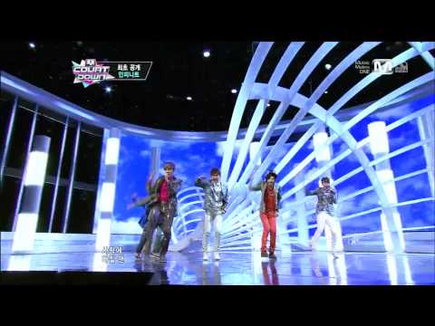 130321 엠카운트다운 m countdown infinite - Man In Love dongwoo cut