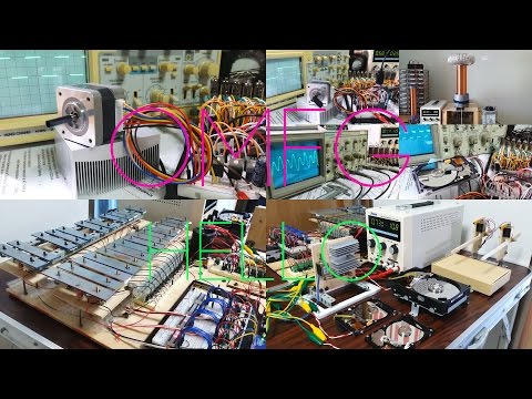 [OMFG] - Hello, 450kV Tesla Coil & Robot Orchestra cover [1,000 sub special]