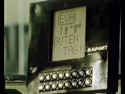ZDF 17.12.1984 - Microprozessor/Microcomputer - Folge 13 - Computer Anwendungen (u.a. EVA Navi 1984)