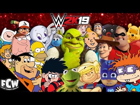 WWE 2K19 | Cartoon Character Royal Rumble | 30 Man