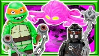 LEGO Teenage Mutant Ninja Turtles Побег Крэнга из лаборатории (79100) - відео 3