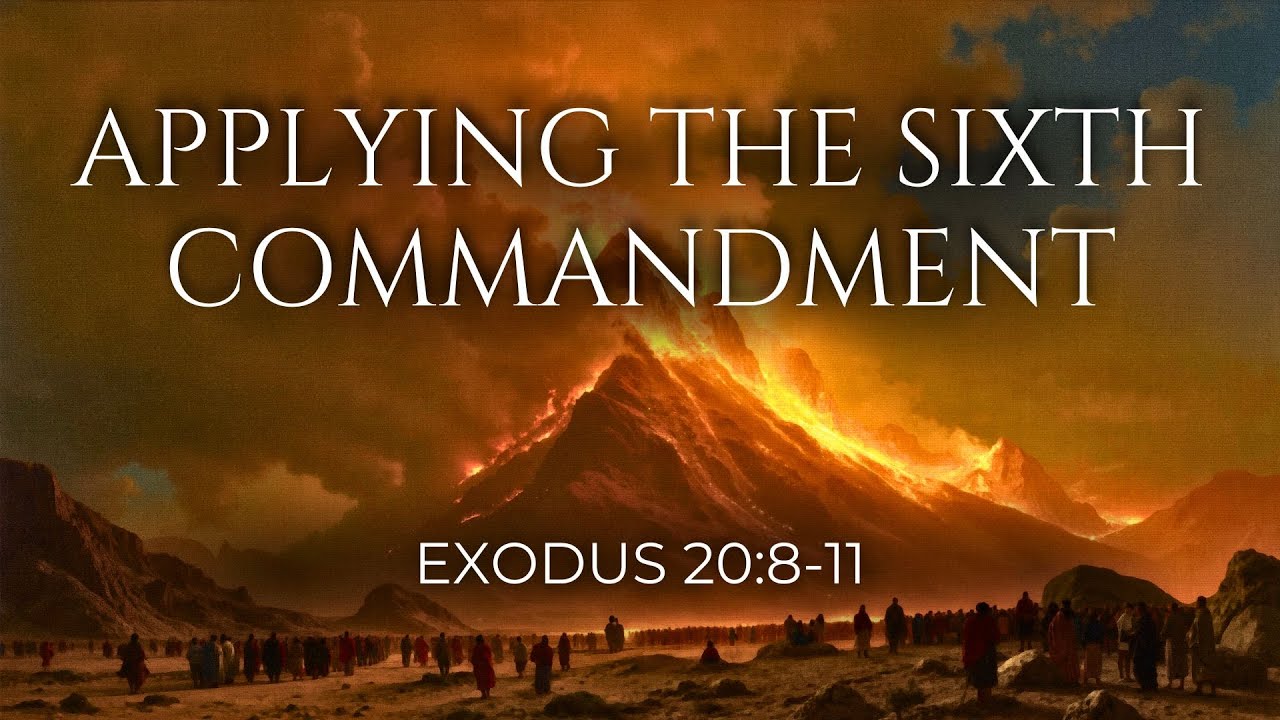 Applying the Sixth Commandment - Exodus 20:13