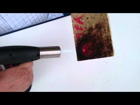 Erste unbrennbare Spanplatte der Welt (Umweltfreundlich, Biologisch Abbaubar)