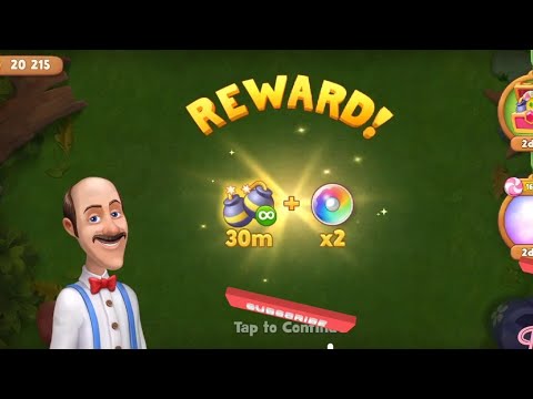 Permainan Gardenscapes level 7708 - 7720 ❤️ Gameplay Well Done