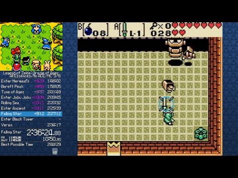 Oracle of Ages - All Essences Speedrun with commentary