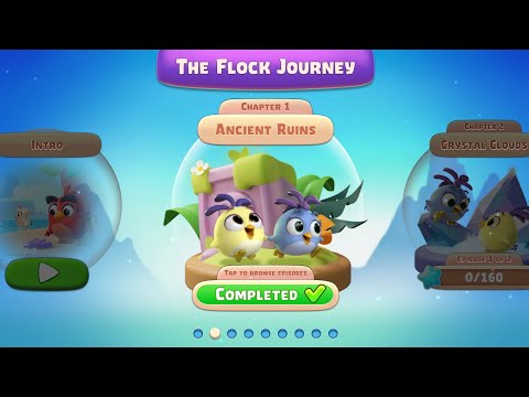 Angry Birds Journey - Ancient Ruins (All Levels) | A Star Walkthrough