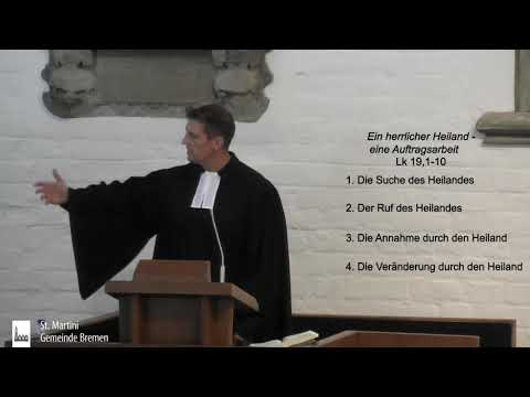 Predigt vom 13.09.2020 - Ein herrlicher Heiland - eine Auftragsarbeit