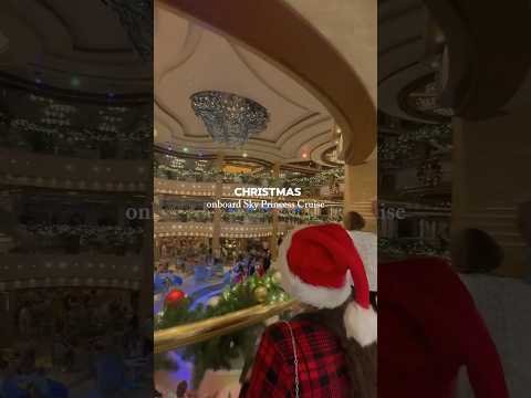Thumbnail for #Christmas on board the beautiful Sky Princess #Cruise 😍 #Travel  #Cruising #viralvideo #cruising