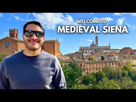 Siena Walking Tour! 🇮🇹 Exploring Italy's Medieval Tuscan Gem!