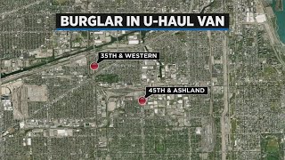 Police warning business owners after burglaries involving U-Haul truck