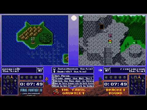 FF4FE Fabul Gauntlet Bracket Round 3 - penguin8r VS riversmccown G2