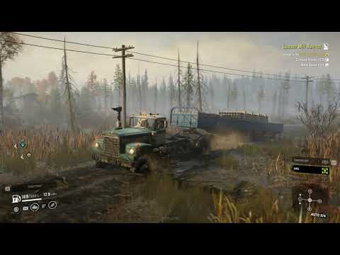 SnowRunner   59 2   Lumber Mill Revival   Deliver to the Broken Lumber MIll  Concrete Blocks Metal B