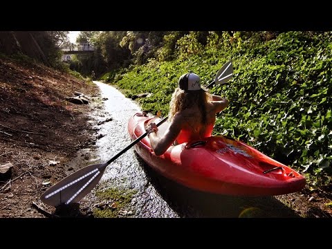 Urban Kayaking with Torch Paddles | DEVINSUPERTRAMP