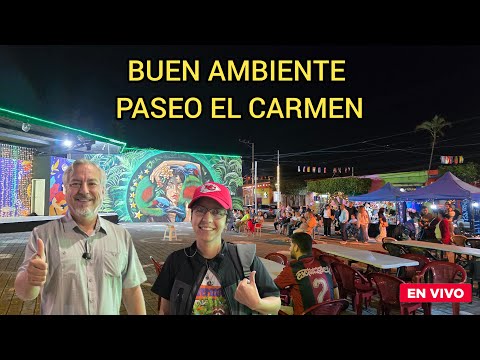 En vivo desde Paseo El Carmen LA Libertad Santa Tecla #elsalvador
