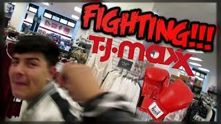 FIGHTING AT T.J.MAXX!!! *caught on vlog*
