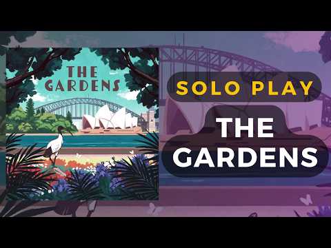 The Gardens Board Game Solo Gameplay | DaniCha 
