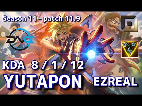 【EUWサーバー/M1/Jankos】DFM Yutapon エズリアル(Ezreal) VS トリスターナ(Tristana) BOT - Patch11.9 EUW Ranked【LoL/MSI】