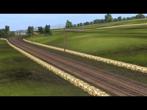 Trainz Driver 2: HST Train High Speed Service In Rosworth Vale To London UK