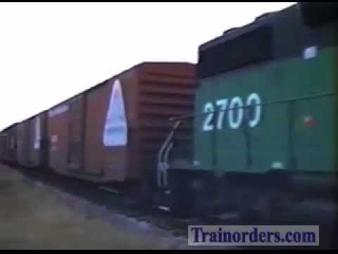 Classic Railroad Series 1123 - Burlington Northern Mt Morris-Oregon, Illinois Branch Line 1989