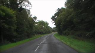 preview picture of video 'Driving On The D787 & D31 From The Railway Crossing Near Pont Melvez To Bulat-Pestivien'