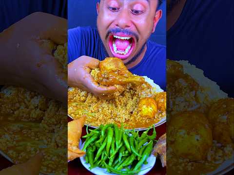 Very Spicy Chicken Leg Picec,Rice Eating #streetfood #shorts #viral #short #shortvideo #viralshort