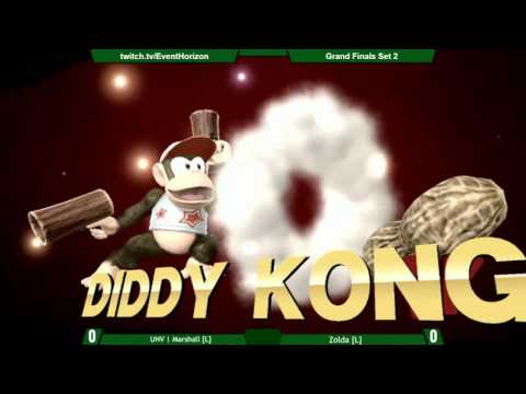 Construct 50 - UNV Marshall (Diddy) vs Zolda (Zelda) - Smash 4 Grand Finals