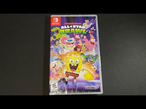 Nickelodeon All-Star Brawl (Nintendo Switch) Unboxing