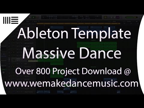 Free Download Massive Dance Template Ableton