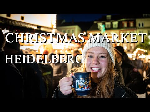 Heidelberger Weihnachtsmarkt - Vlog 05 Deutschland