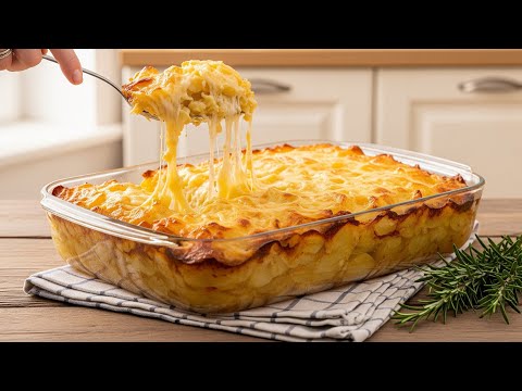 GATEAU DI PATATE PERFETTO SUPER FILANTE E GOLOSISSIMO - GATTÓ DI PATATE RICETTA NAPOLETANA ORIGINALE