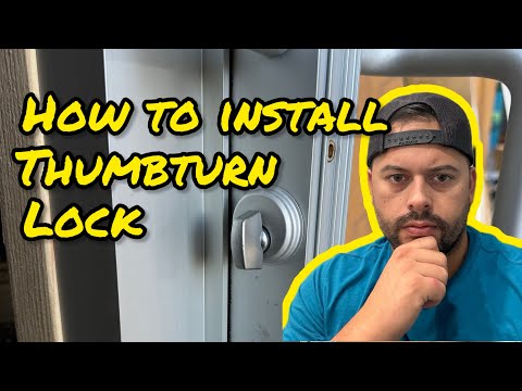 How To Install Commercial Door Thumbturn Lock | Door Closers USA