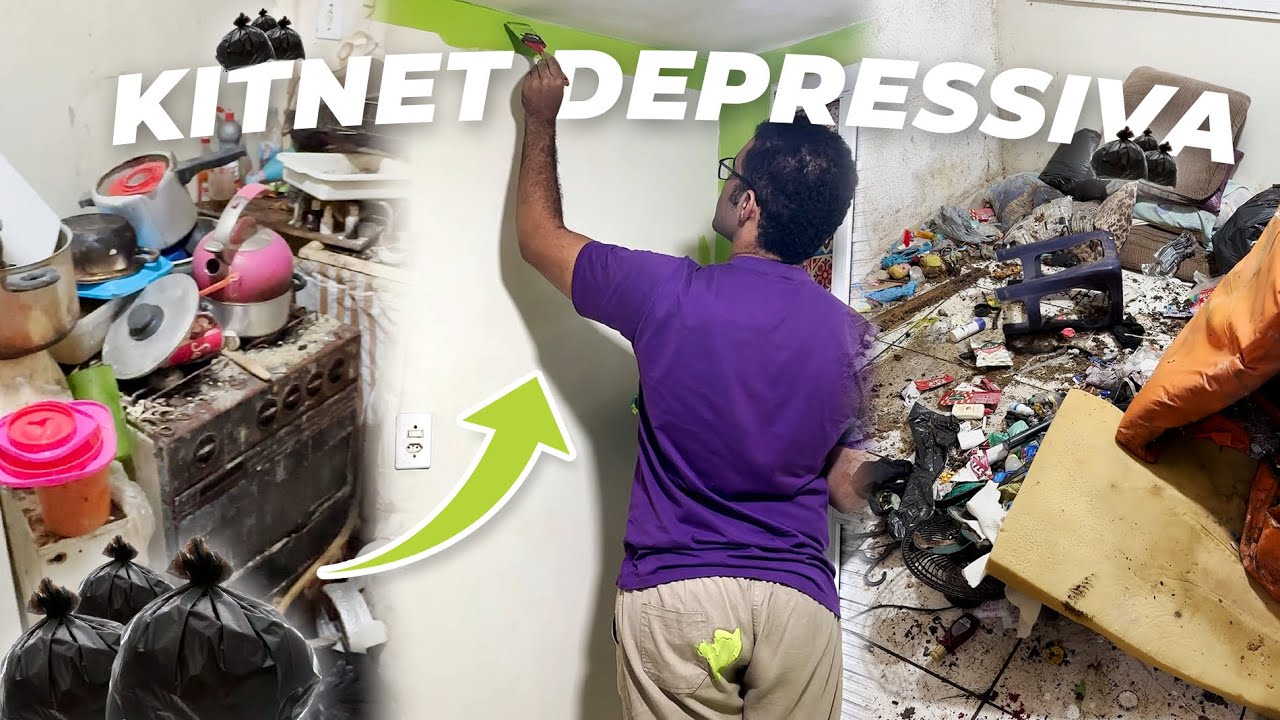 LIMPEI EAE!? Limpando a Kitnet Caótica | #cleaning #limpeza #faxina #clean #oddlysatisfying