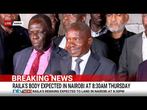 DP Kindiki: The burial of Raila Odinga will take place on Sunday, October 19