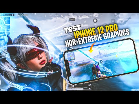 iPhone 12 Pro HDR + Extreme Graphics Pubg Test 😍 IOS 18.2 | Extreme Performance Review